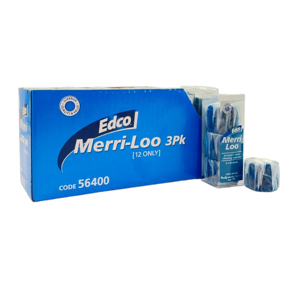 Edco Merri Loo In-Cistern Toilet Cleaner - Long-Lasting Freshness for Bathroom & Restroom Hygiene | Ideal for Homes, Hotels, and Offices