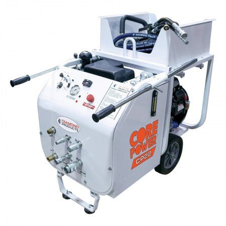 CB22HXL Gas Powered Hydraulic Pump Unit - High Performance Portable Hydraulic Power Pack for Construction, Automotive & Industrial Use