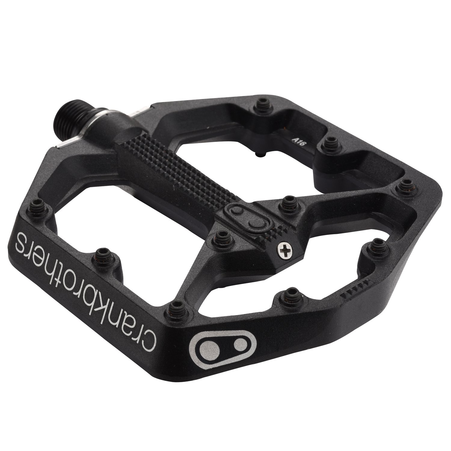 Crankbrothers Stamp Flat MTB Pedals - Size-Specific Lightweight Durable Mountain Bike Pedals for Trail Riding & Downhill Biking