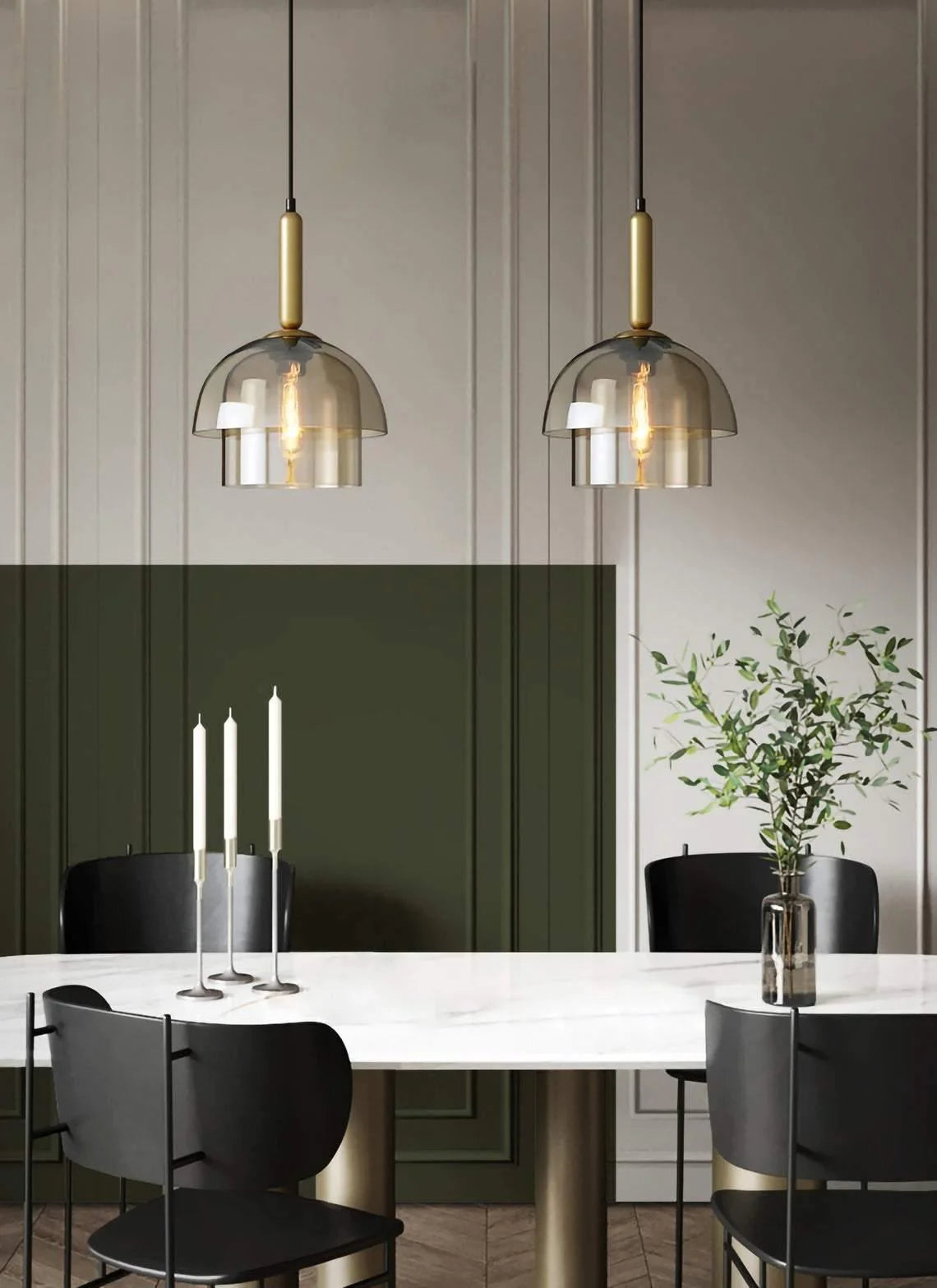 Stylish Jolly Pendant Lamp - Modern Hanging Light Fixture for Dining Room, Kitchen Island & Bedroom Decor