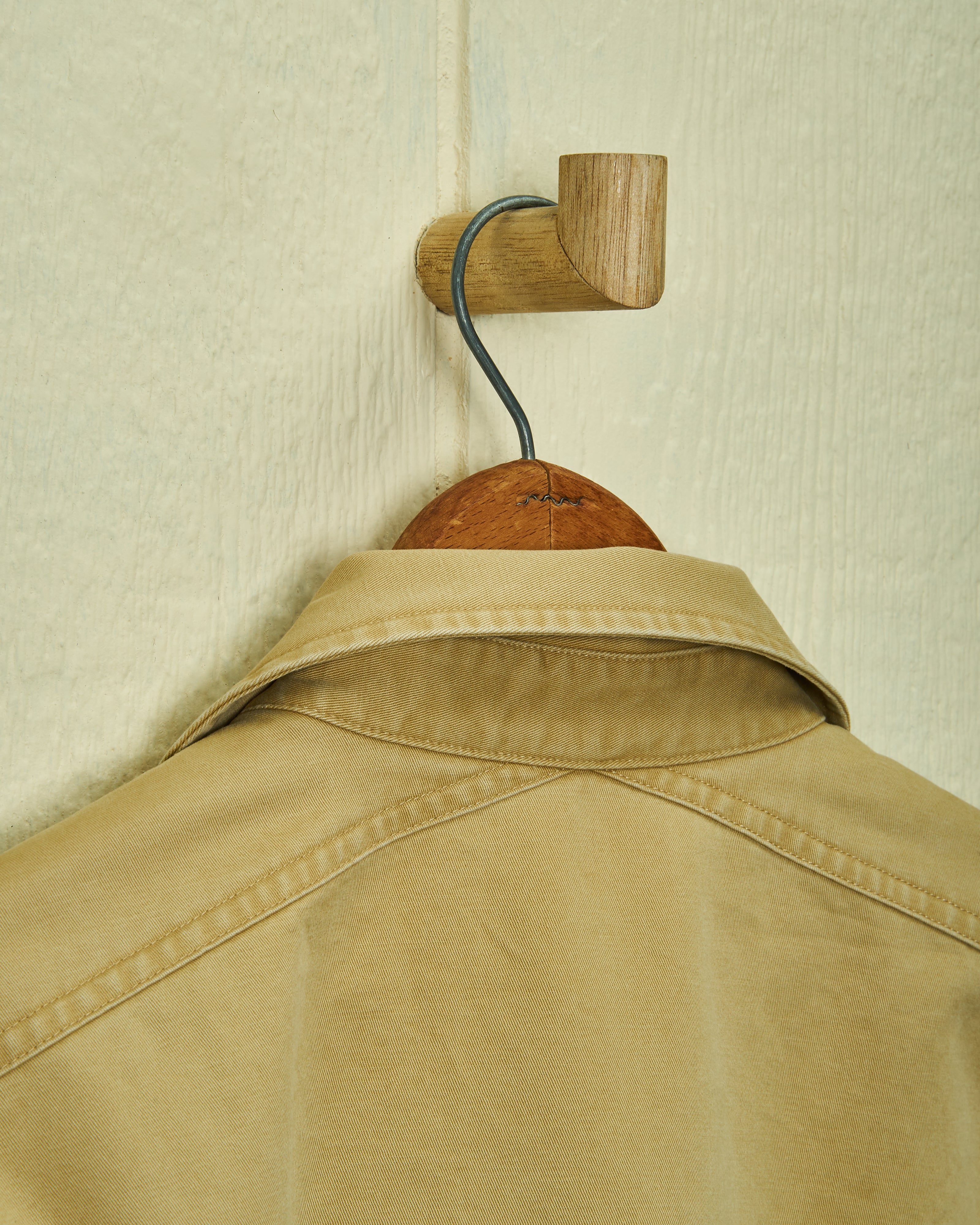 MacArthur Men's Casual Khaki Twill Shirt - Comfortable Button Down Shirt for Work, Travel & Outdoor Activities