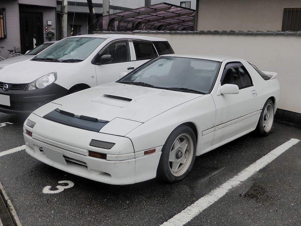 Mazda RX7 FC Car Hood Bra Cover 1986-1991 - Durable Bonnet Protector for Mazda RX7 FC Models - Perfect for Road Trips & Car Shows