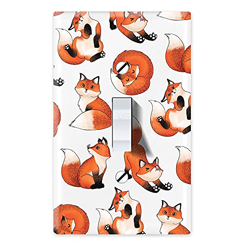 Red Fox Funny Playful Postures