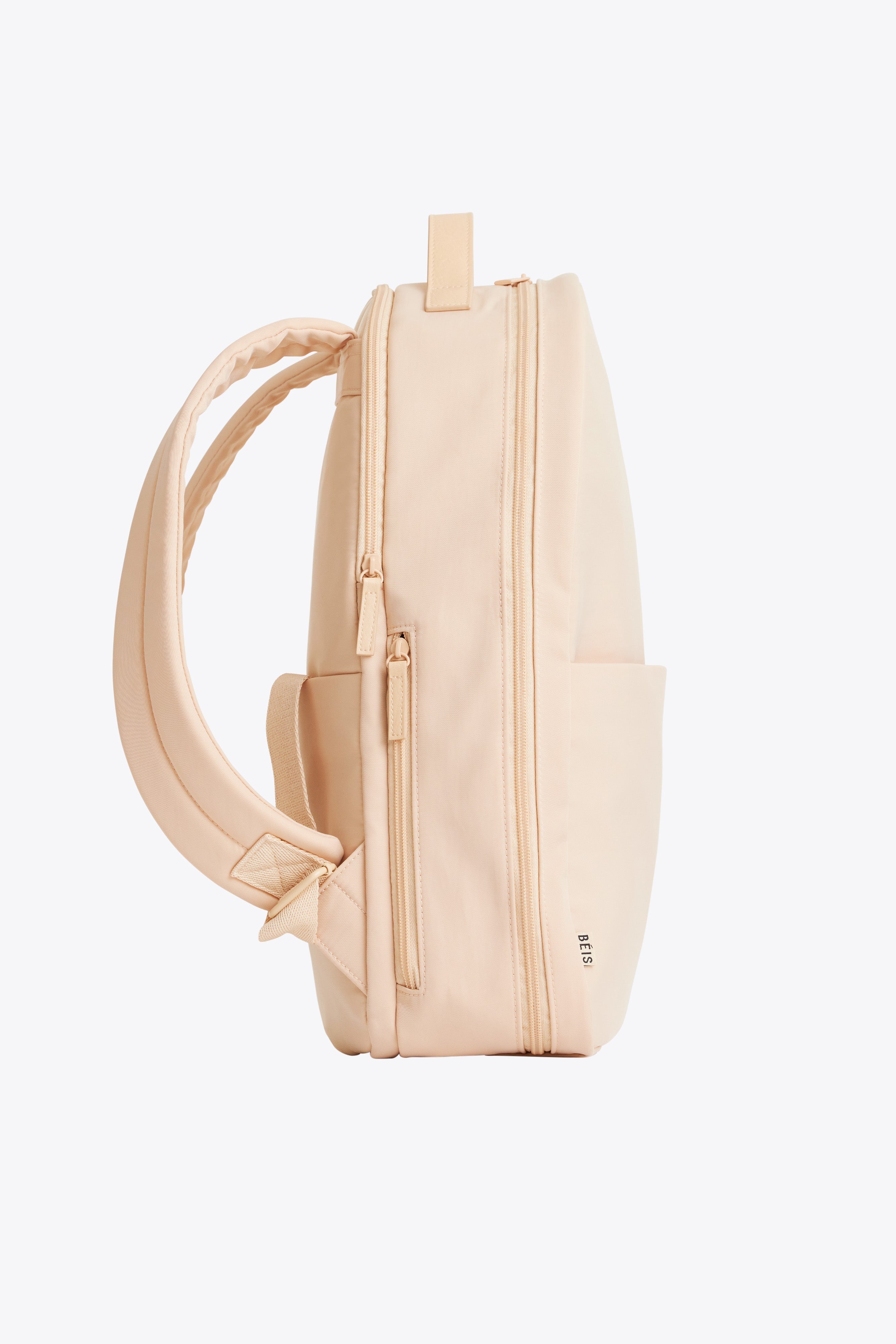 Stylish Beige Commuter Backpack for Work & Travel - Durable Laptop Bag with USB Charging Port | Perfect for Office, College & Daily Commute