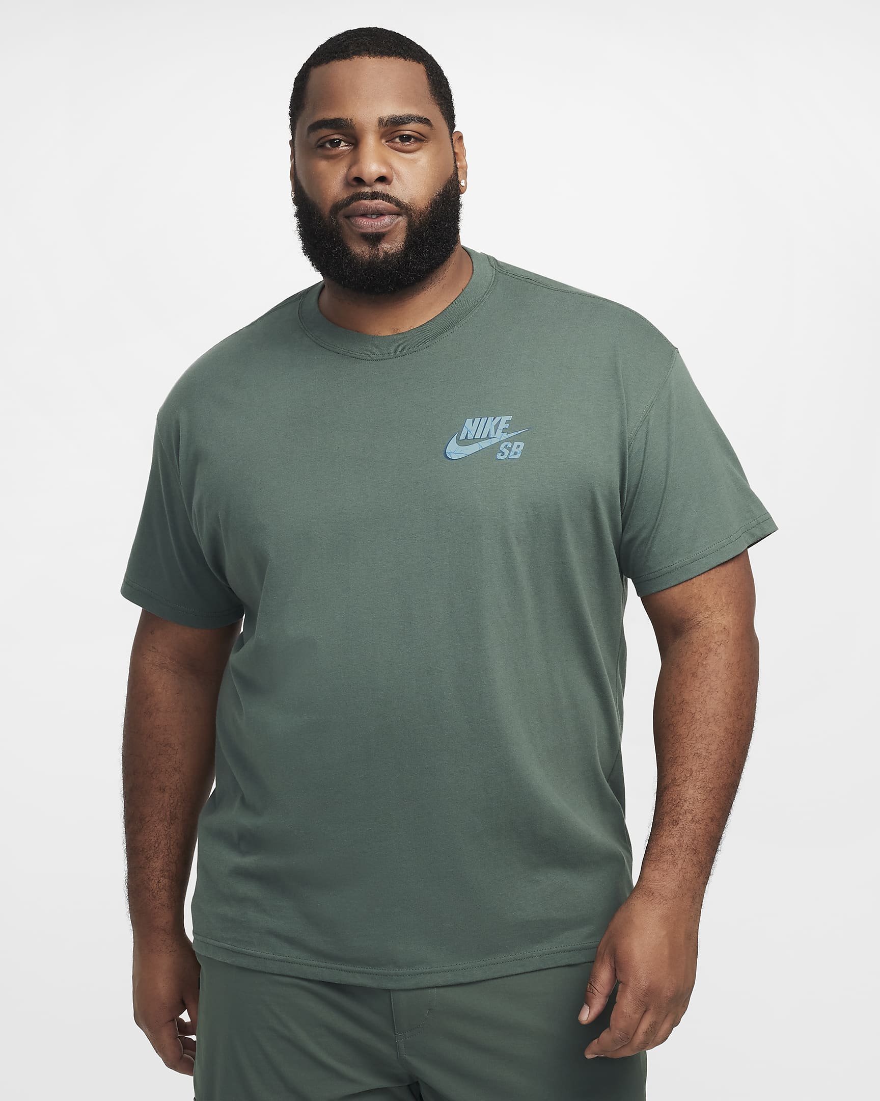 Nike SB OC Halloween Spider Shirt - Vintage Green Graphic Tee for Skateboarding & Streetwear Fashion | Perfect for Halloween Parties & Urban Style