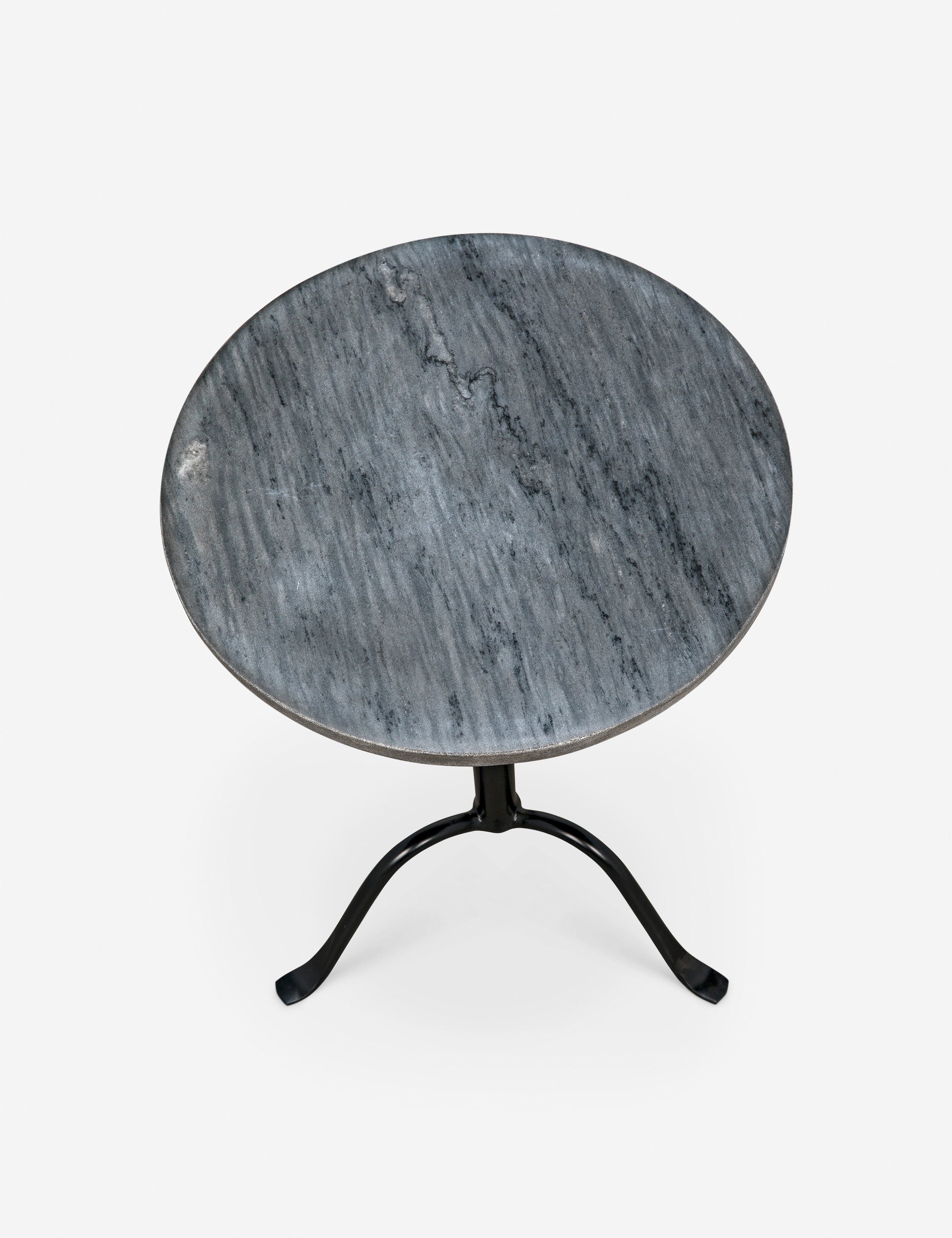 Alfano Modern Round Side Table - Small Accent End Table for Living Room, Bedroom, or Office - Sturdy & Stylish Furniture for Home Decor