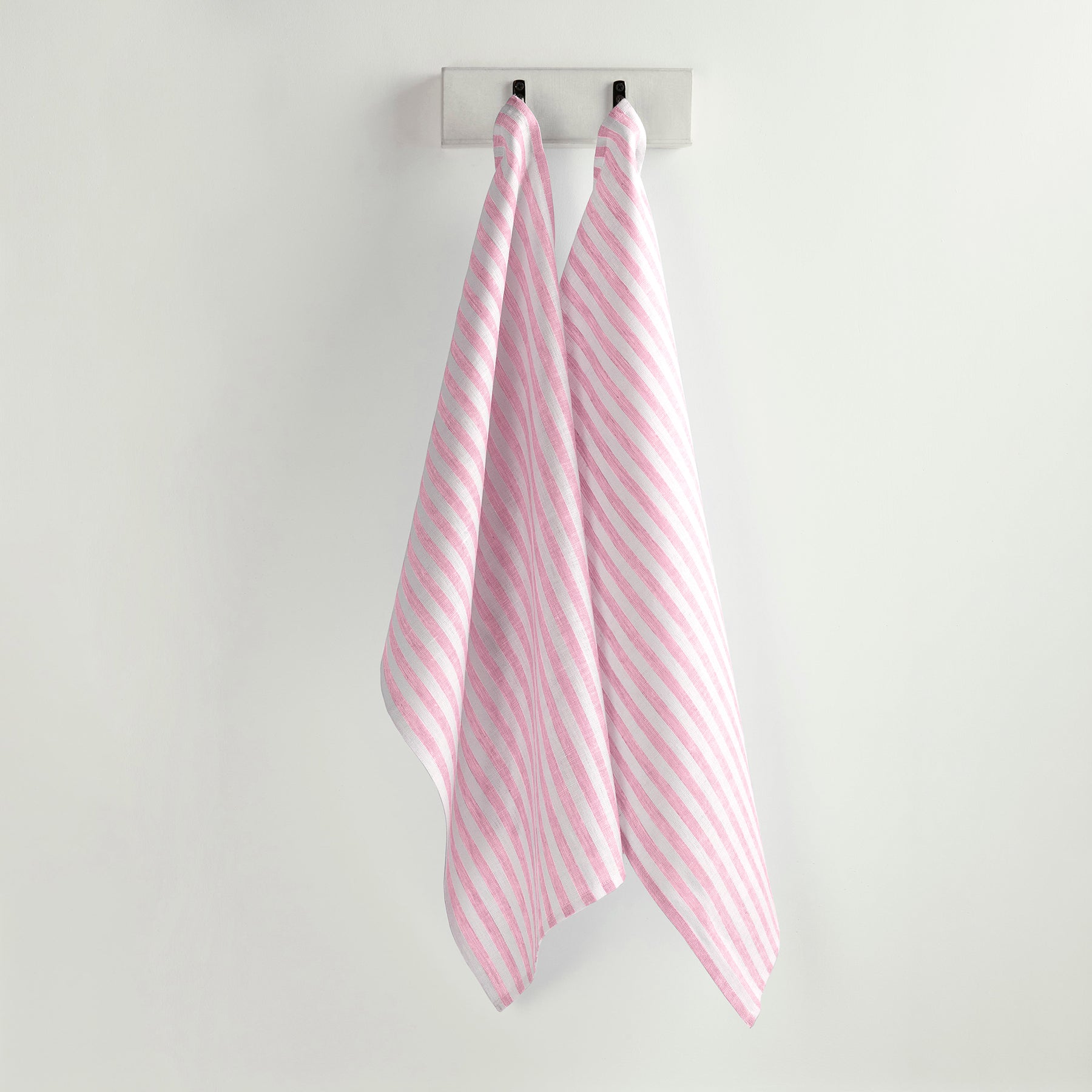 Amalfi Stripe Cotton Kitchen Towels Set of 2 - Absorbent Dish Towels for Drying Dishes, Cleaning & Decor - Perfect for Italian Kitchen, Farmhouse & Coastal Home Decor
