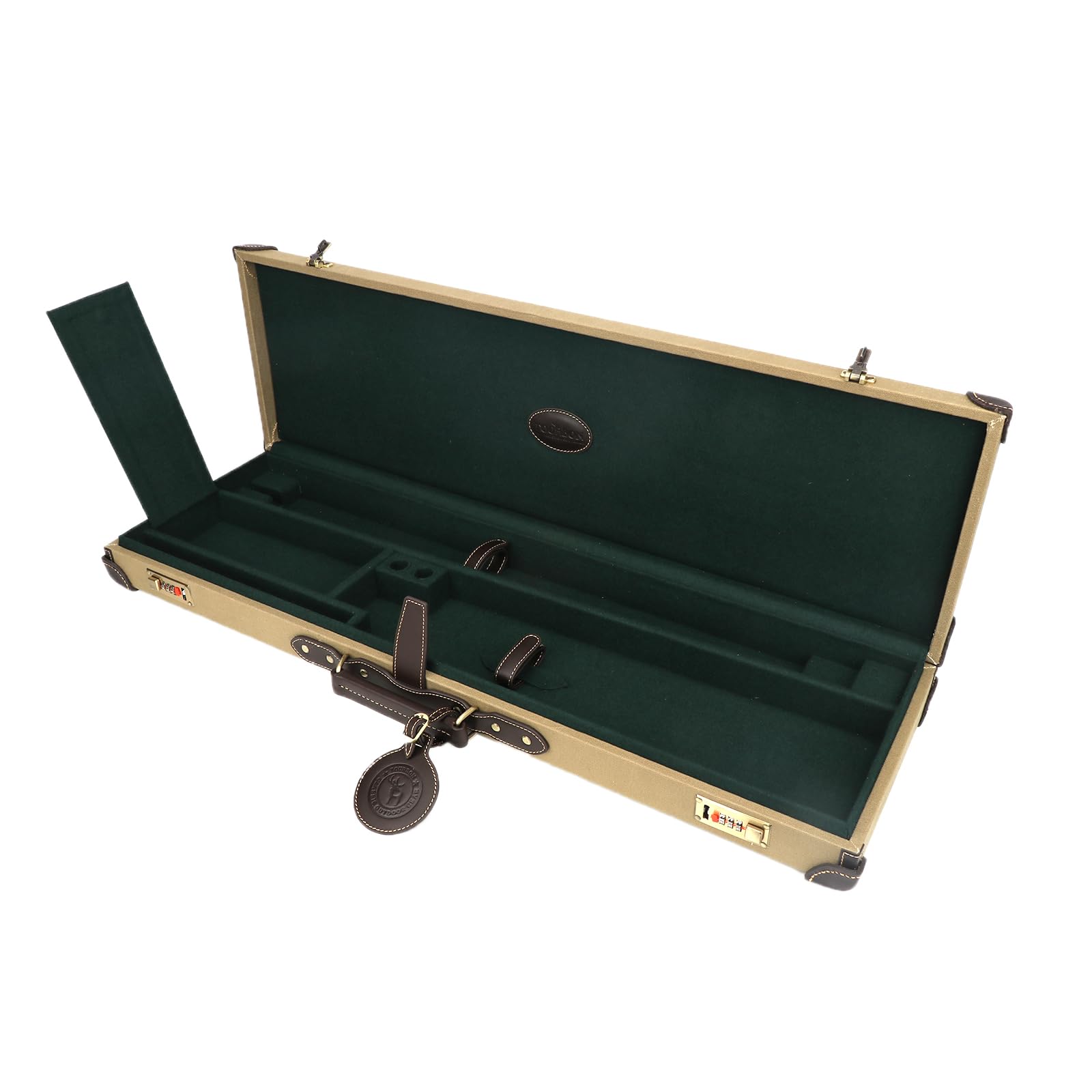 TOURBON 32 Inch Universal Hard Gun Case for Hunting - Shotgun & Rifle Carrying Storage with Combination Lock - Durable Protection for Travel, Transport & Outdoor Adventures
