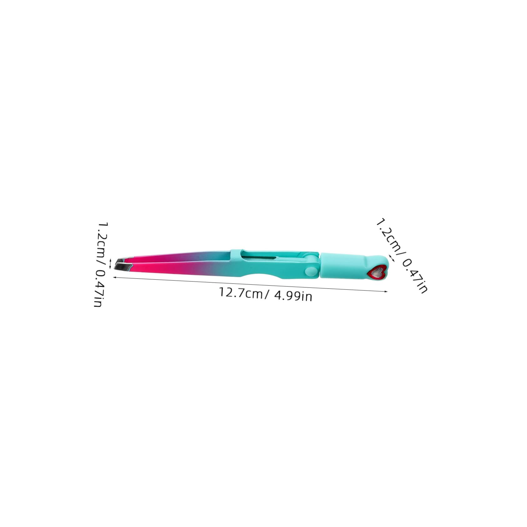 3-in-1 Eyebrow Trimmer Kit for Women - Stainless Steel Tweezers & Eyelash Applicator - Precise Grooming Tool for Eyebrows & Lashes - Perfect for Home Use & Travel Makeup Kit