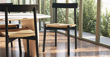 Hamm Dining Chair - Modern Wooden Dining Chair with Cushion, Comfortable & Stylish for Kitchen, Dining Room, and Home Decor