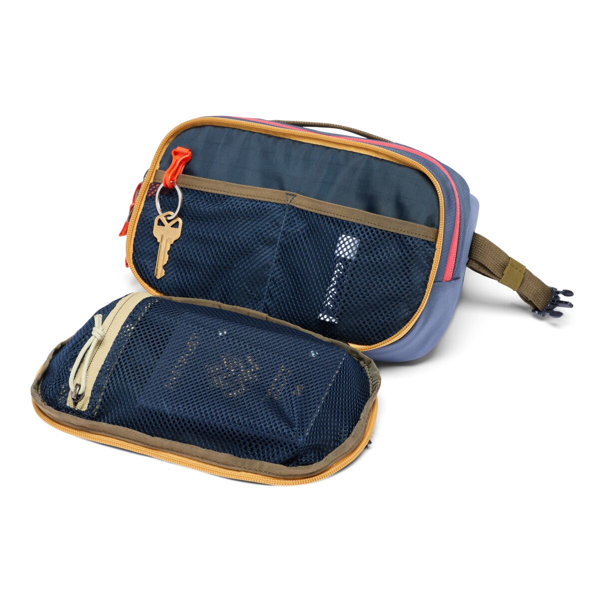 Cotopaxi Allpa X 3L Hip Pack - Lightweight Travel Waist Bag for Hiking, Running & Daily Use - Blue Smoke/Dusk Color - Perfect for Outdoor Adventures & Urban Commute
