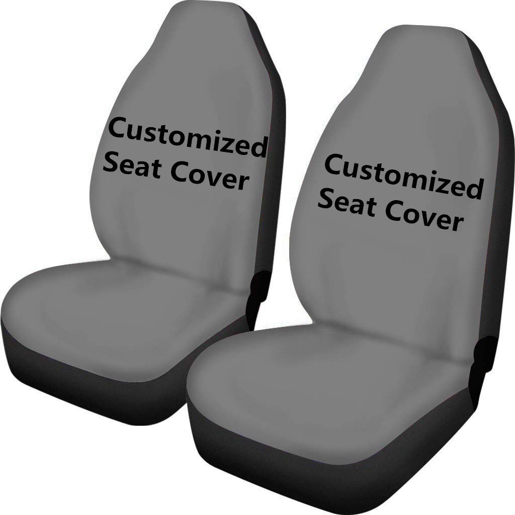 BIGCARJOB Universal Car Seat Covers Set of 2 - Custom Fit for SUV, Truck & Bucket Seats - Easy Clean Saddle Blanket Design - Durable & Stylish Seat Protectors for Road Trips, Camping & Daily Commute