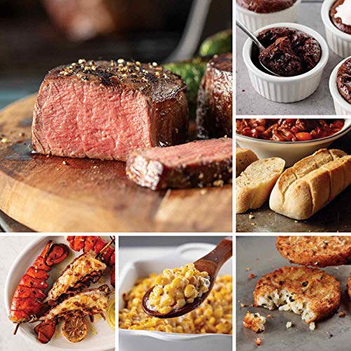 Premium Omaha Steaks Surf and Turf Dinner Package - Butcher's Cut Filet Mignon, Lobster Tail Skewers, Hash Browns, Creamed Corn & Garlic Bread - Perfect for Family Dinners, Date Nights & Special Occasions