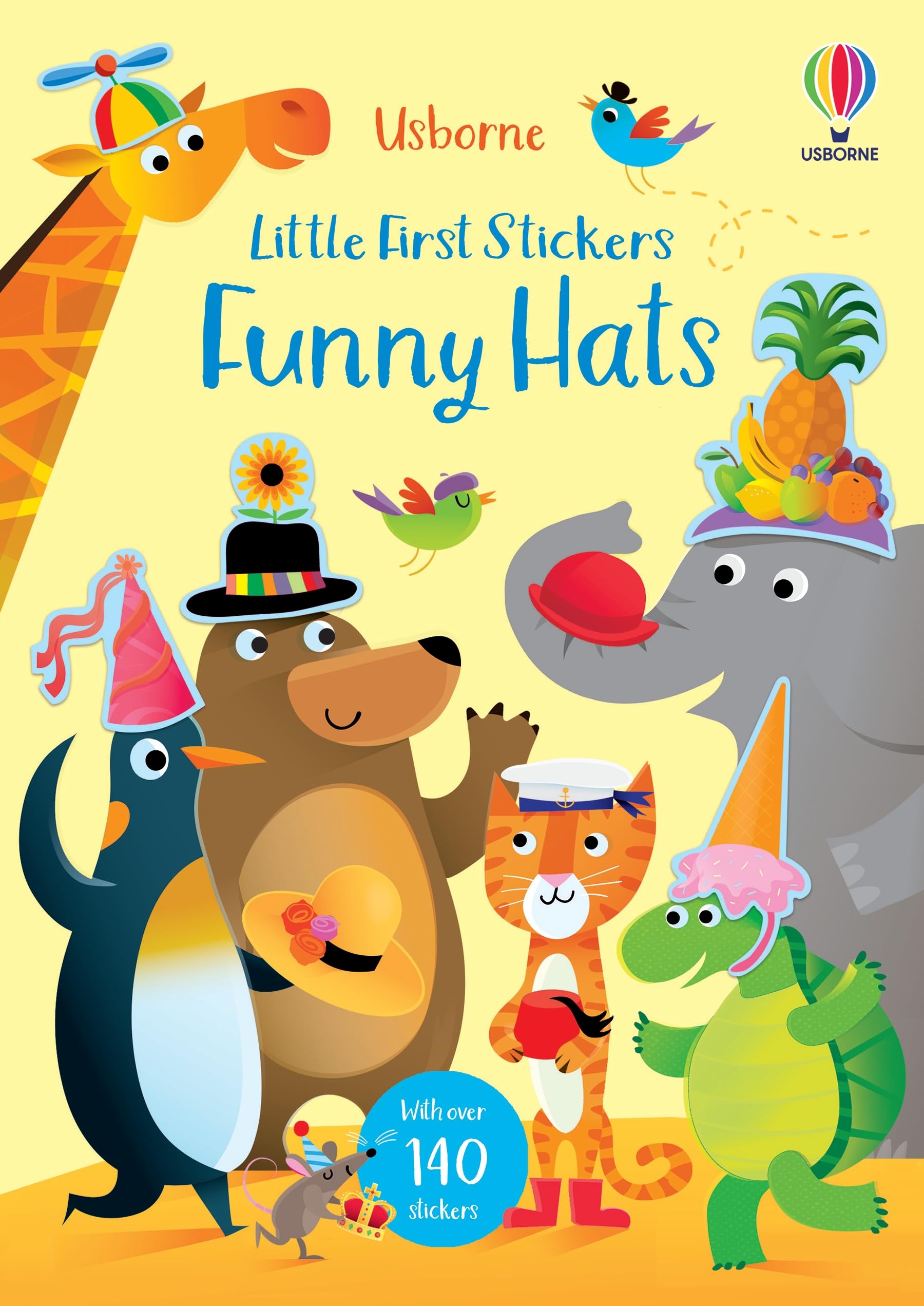 Funny Hats Stickers for Kids - Creative Play & Crafting