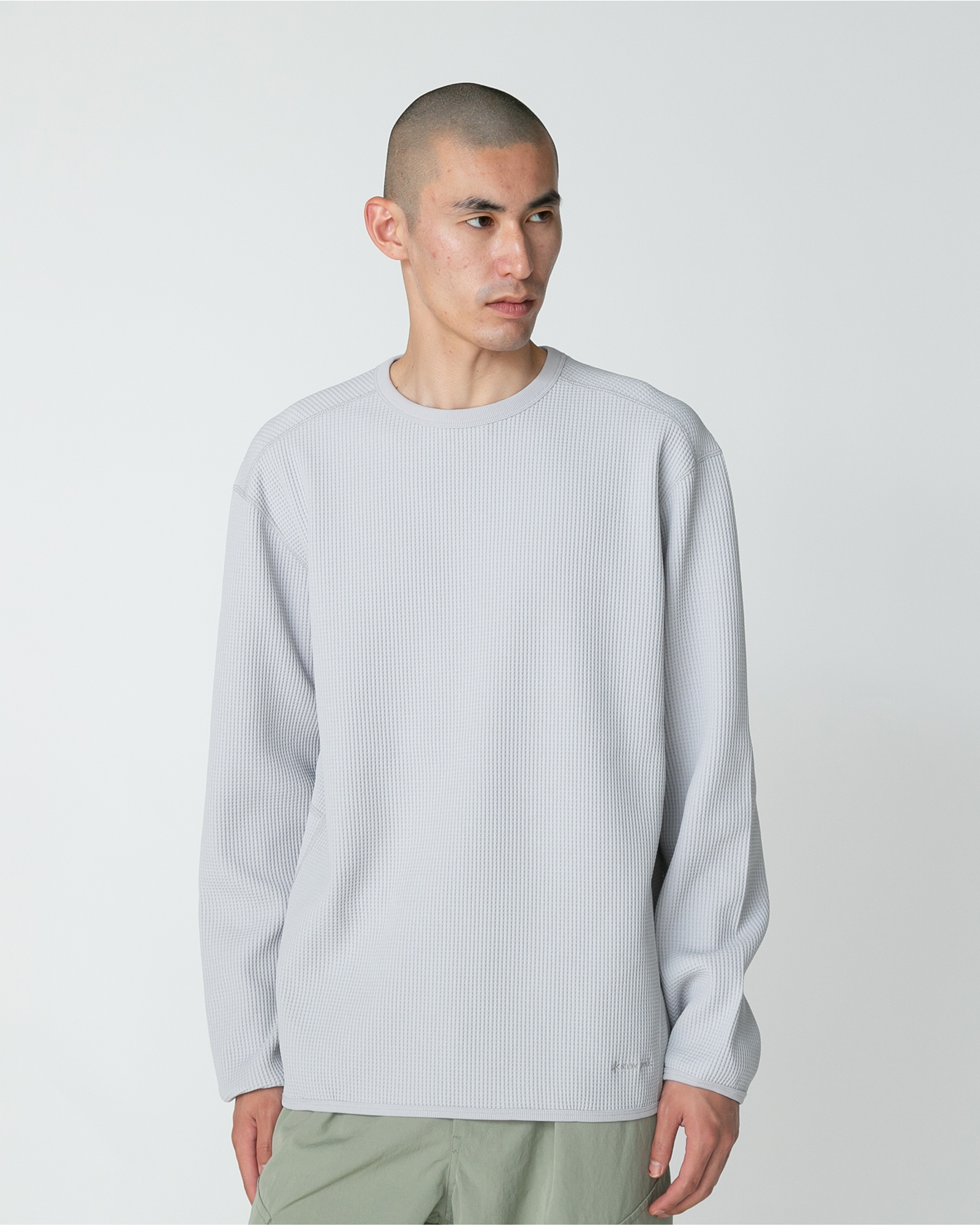 Dry Waffle Long Sleeve T-Shirt for Men & Women - Moisture Wicking Workout Shirt for Gym, Running & Outdoor Activities
