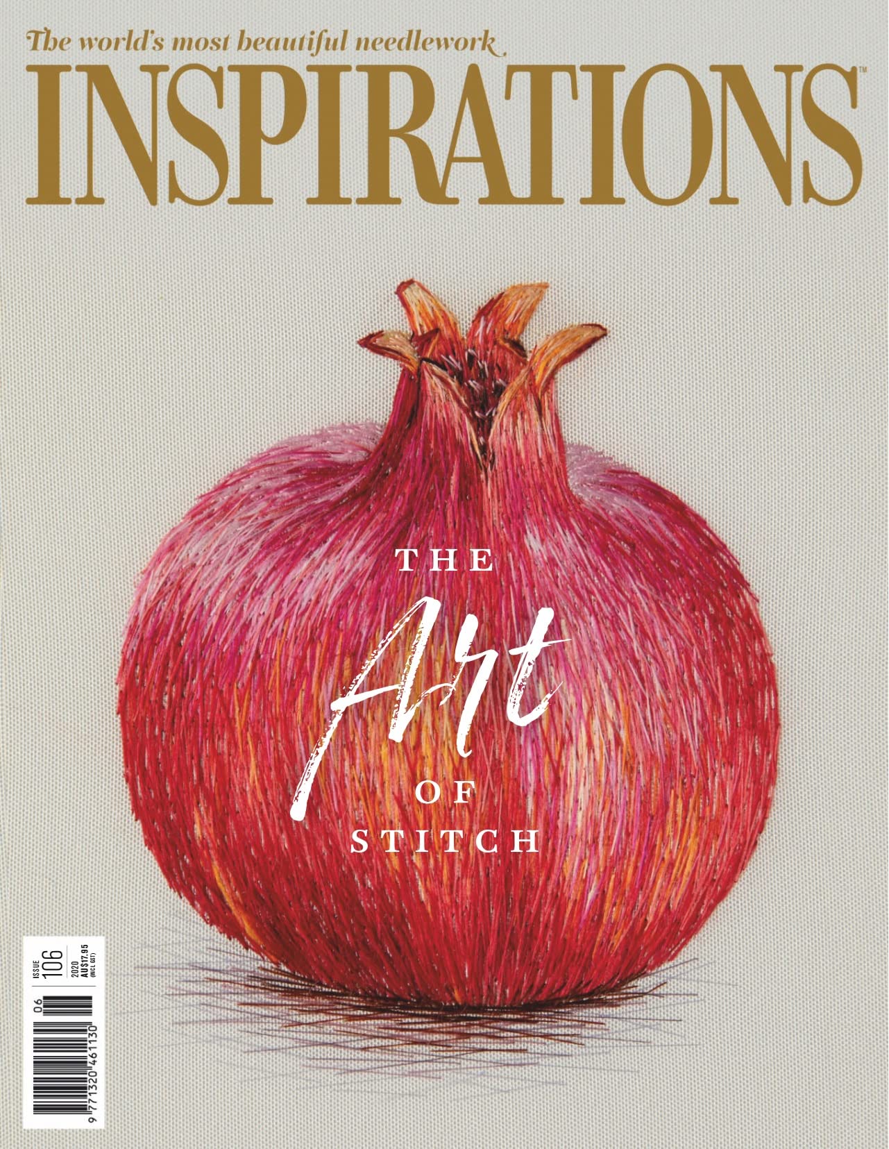 The Art of Stitch: Creative Embroidery Book for Beginners & Experts - Perfect for DIY Crafts, Home Decor & Gift Making