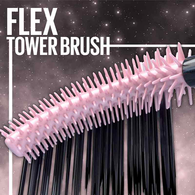 Maybelline Lash Sensational Sky High Mascara - Lengthening & Volumizing - Cosmic Black - Waterproof Mascara for Dramatic Lashes - Perfect for Day to Night Makeup Looks