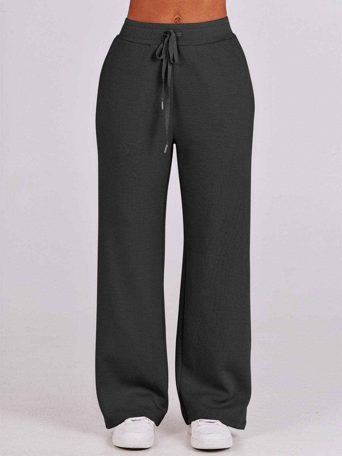Caracilia Women's 2-Piece Oversized Sweatsuit Set - Half Zip Hoodie & Wide Leg Sweatpants | Fall Lounge Wear, Casual Outfit, Athleisure Tracksuit for Women | Perfect for Home, Gym, Running Errands & Coffee Dates