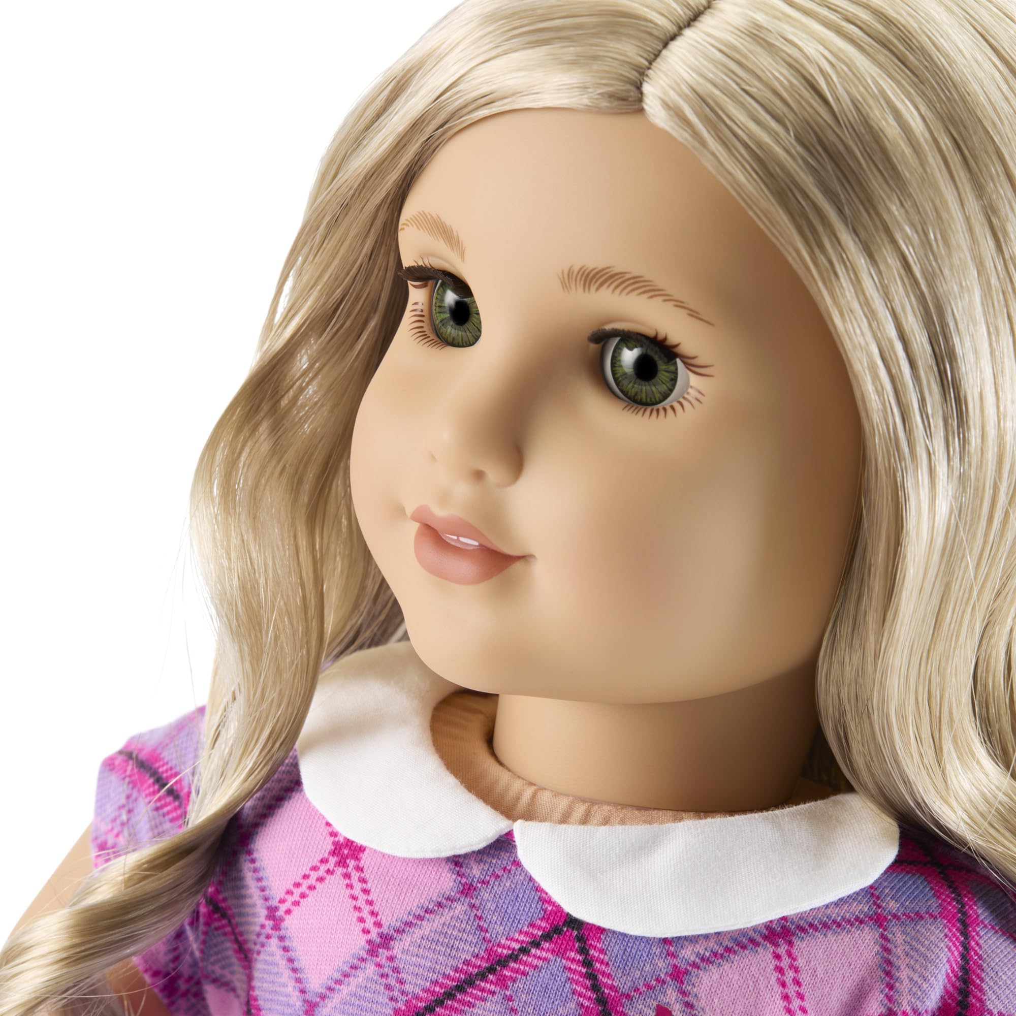 American Girl Truly Me 18-inch Doll #125 with Hazel Eyes & Curly Blonde Hair - Light Skin Warm Olive Undertones - Best Gift for Girls Ages 6+ - Perfect for Playtime, Collecting & Birthday Presents