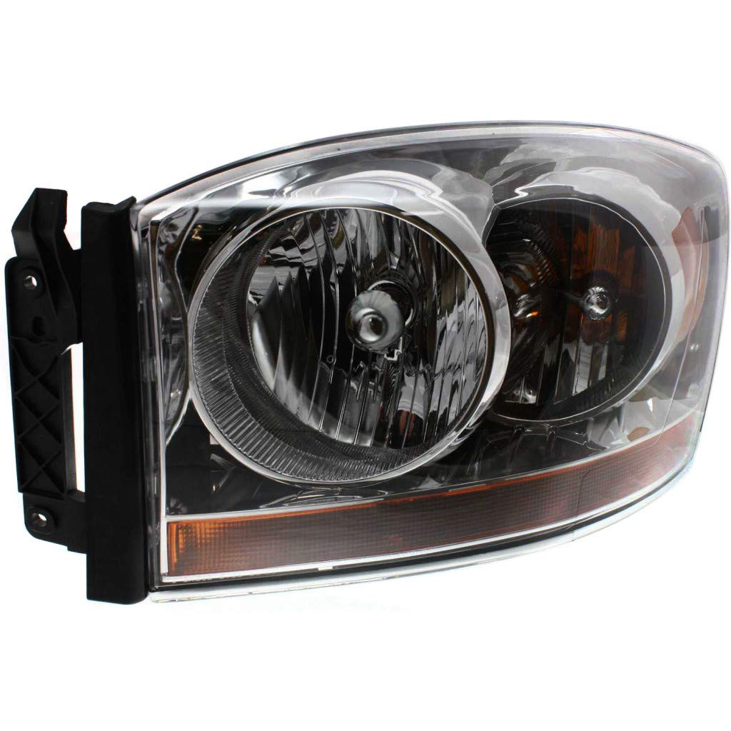 CarLights360: DOT Certified 2006 Dodge Ram 2500 Driver Side Headlight Assembly with Bulbs (CH2518114) - Perfect for Night Driving & Off-Road Adventures