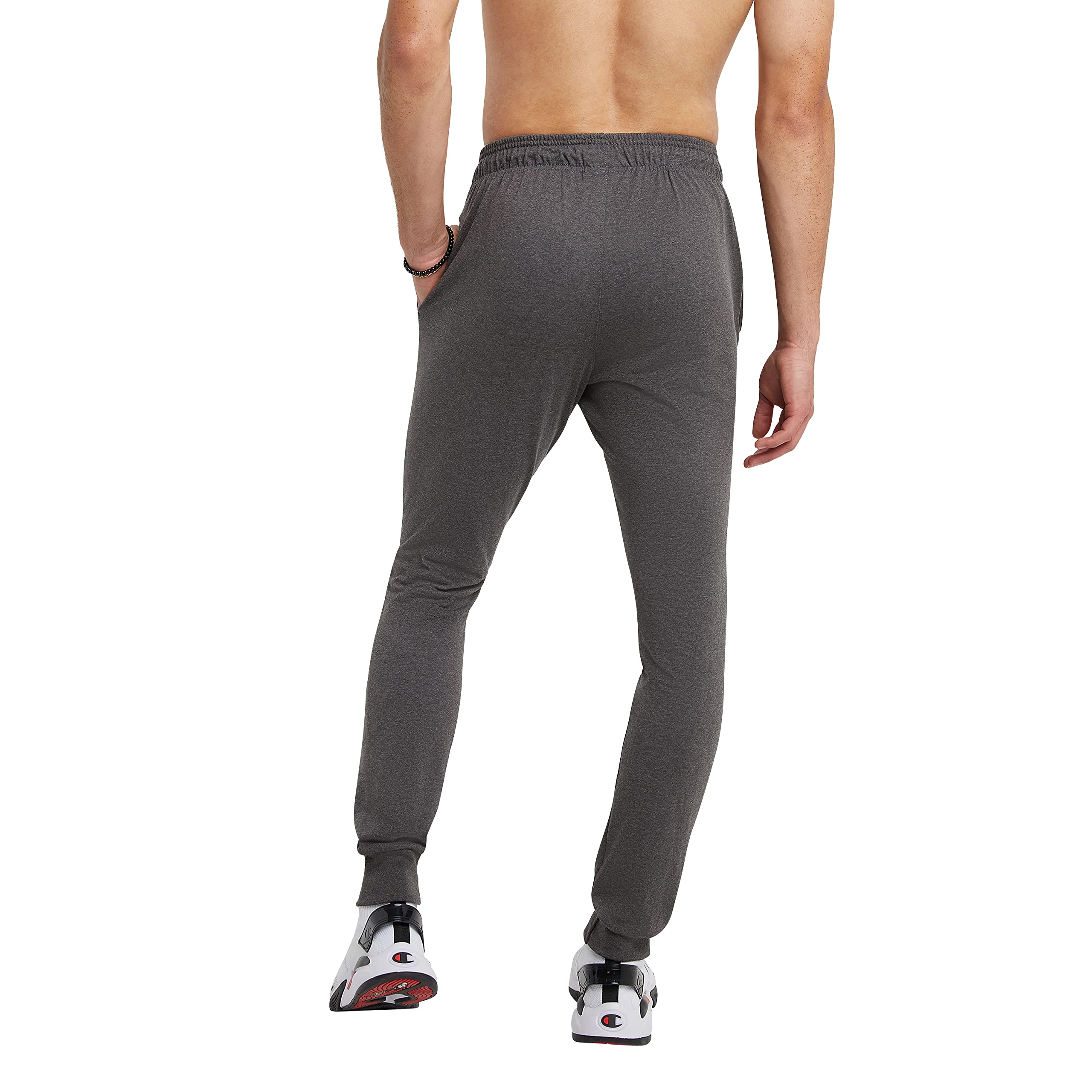 Champion Men's Lightweight Joggers - Comfortable Lounge Pants with Jersey Graphic Design (31