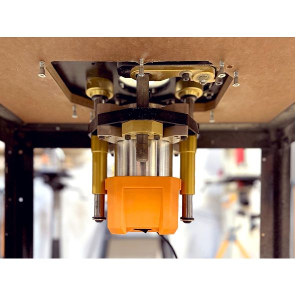 BORA 3.25 HP Soft Start Router Motor - Woodworking Power Tool for DIY Projects & Professional Carpentry | Perfect for Cabinet Making, Furniture Building & Trim Work