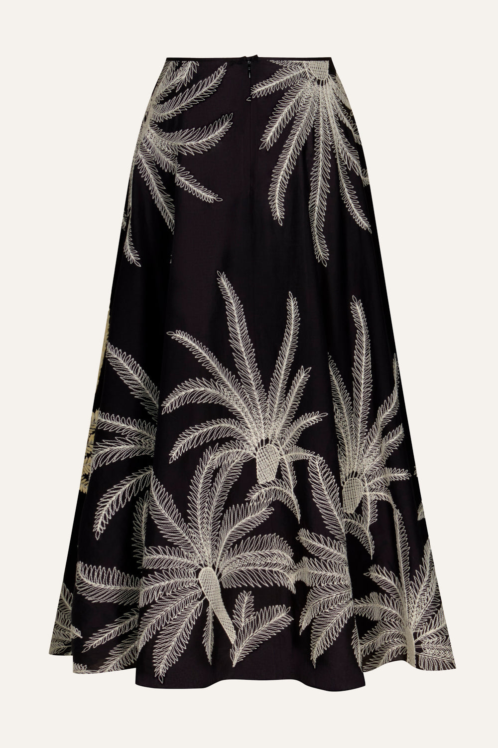 Stylish Pictograph Print Skirt - Trendy Women's Floral Pattern Midi Skirt for Casual Outings & Summer Vacations