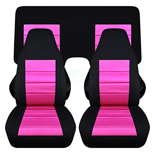 Black and Hot Pink