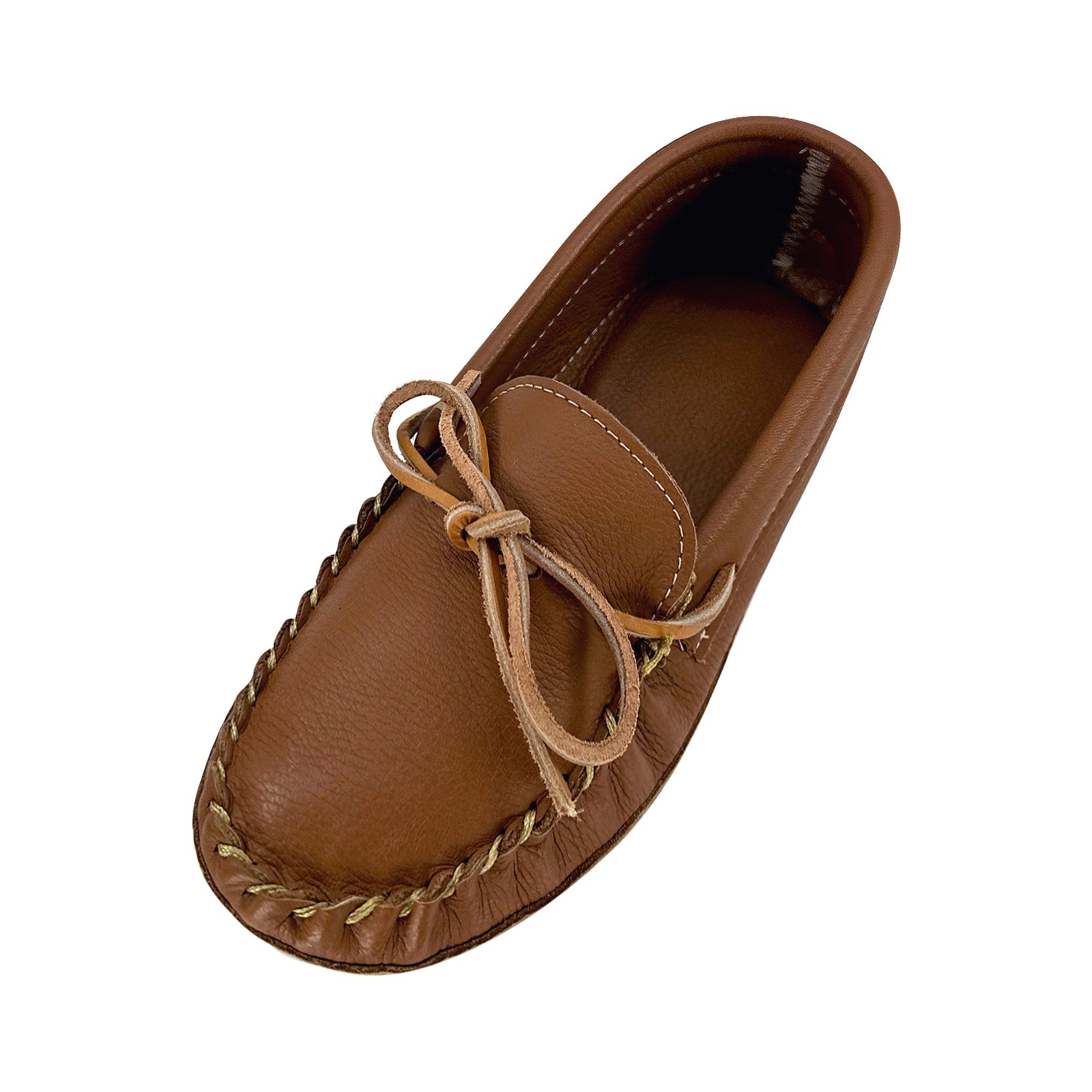 Premium Women's Double Deerskin Leather Moccasins - Handmade Limited Edition Comfortable Slip-On Shoes for Indoor/Outdoor Wear, Casual & Travel Use