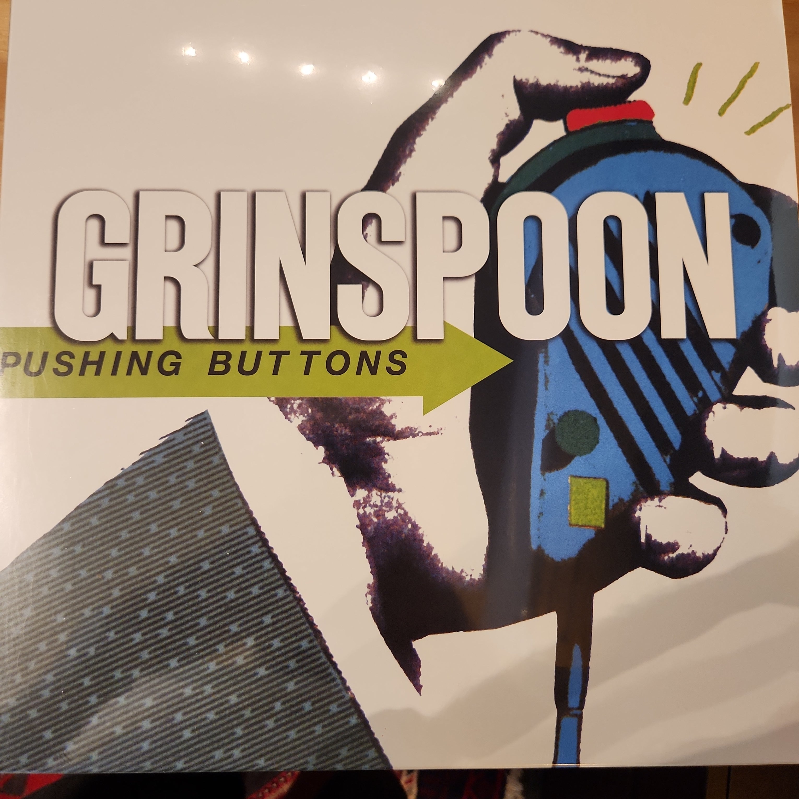 Grinspoon Pushing Buttons Vinyl LP Record | Alternative Rock Music Album | Perfect for Collectors & Home Listening