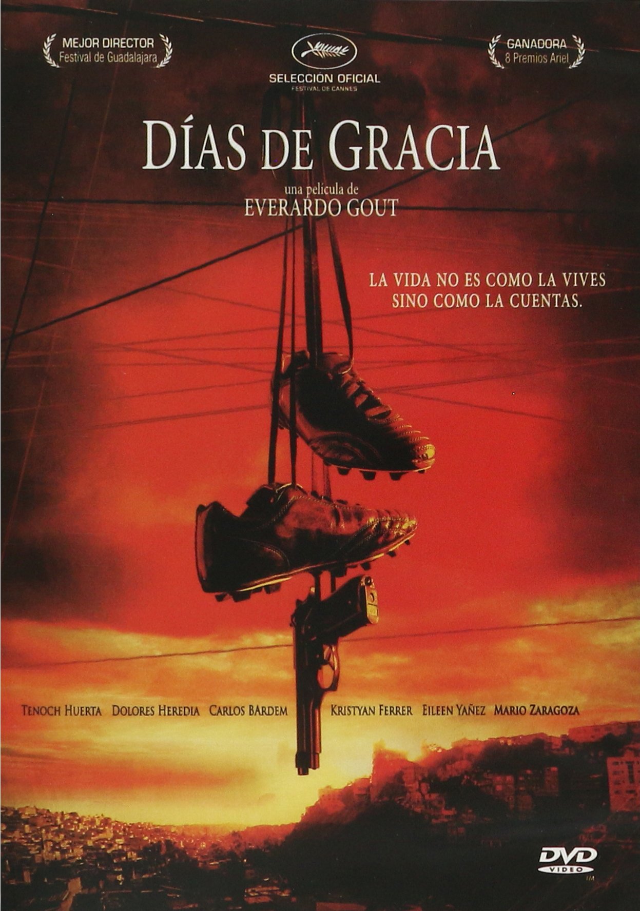 Dias de Gracia (Days of Grace) Region 1 DVD - Spanish Audio with English Subtitles | Crime Thriller Movie for Spanish Learners & Film Enthusiasts