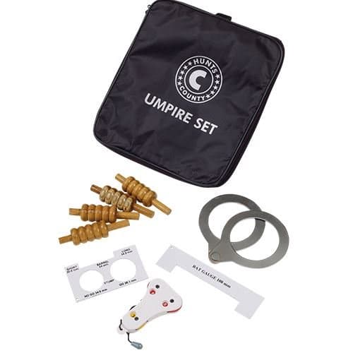 Hunts County Umpire Kit - Complete Baseball & Softball Umpire Equipment Set for Professional & Youth Games - Perfect for Referees, Coaches & Sports Enthusiasts