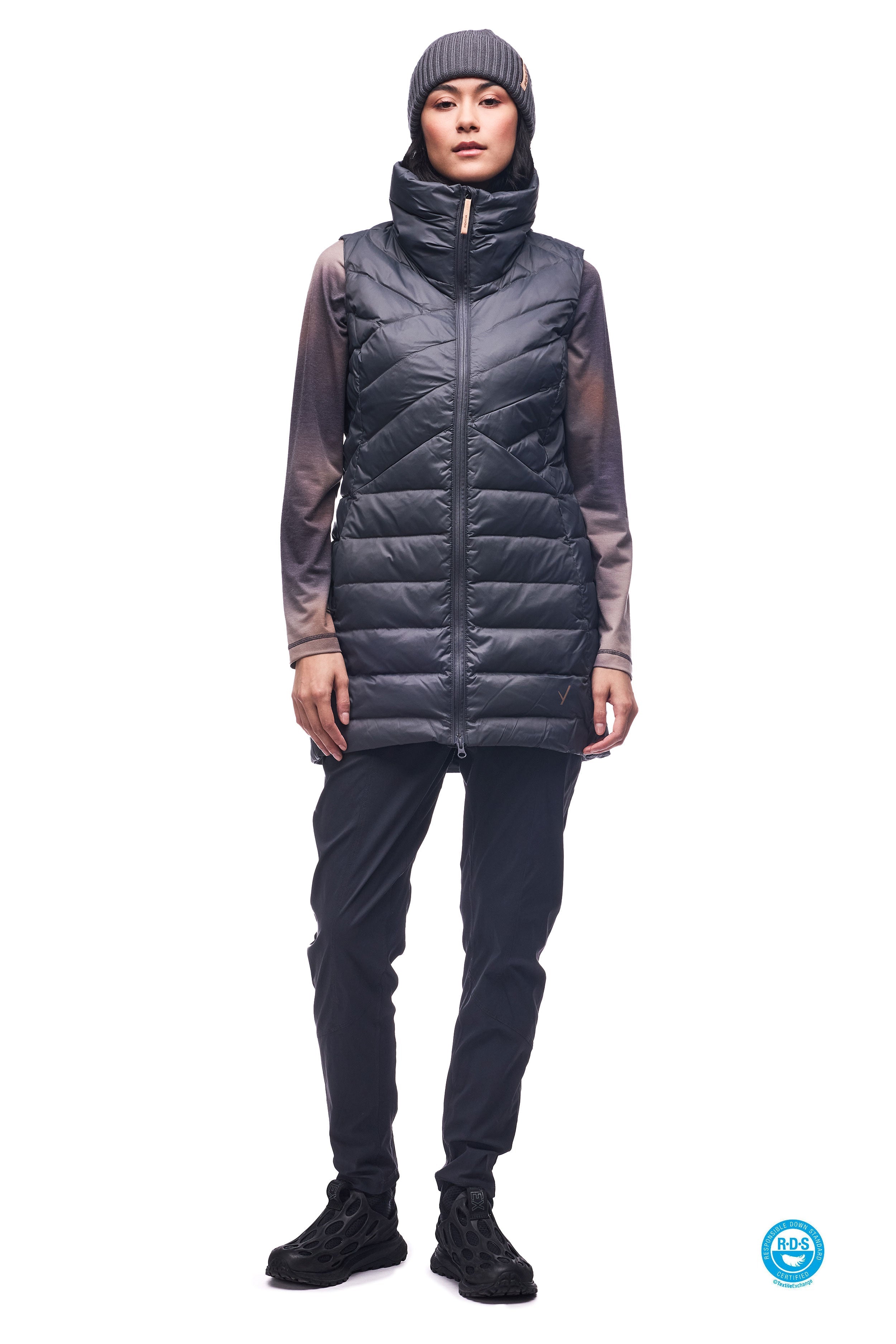 Indyeva Kapa Vest for Women - Lightweight & Stylish Outdoor Puffer Vest Jacket for Hiking, Travel & Casual Wear