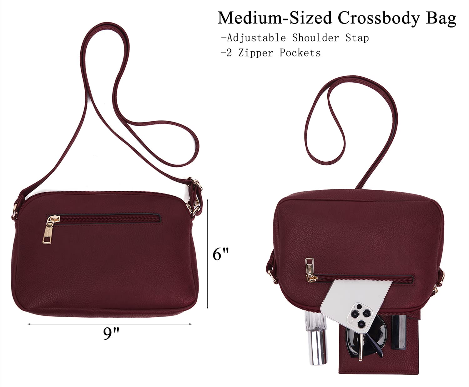 Stylish Women's Tote Handbags with Wallet Set - Large Shoulder Bags & Crossbody Purses for Work, Travel & Everyday Use