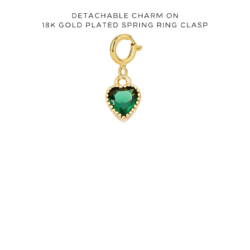 Custom Initial, Number & Assorted Charms with Detachable Clasp - Personalized Jewelry for Necklaces & Bracelets - Perfect for Gifts, DIY Crafts & Fashion Accessories