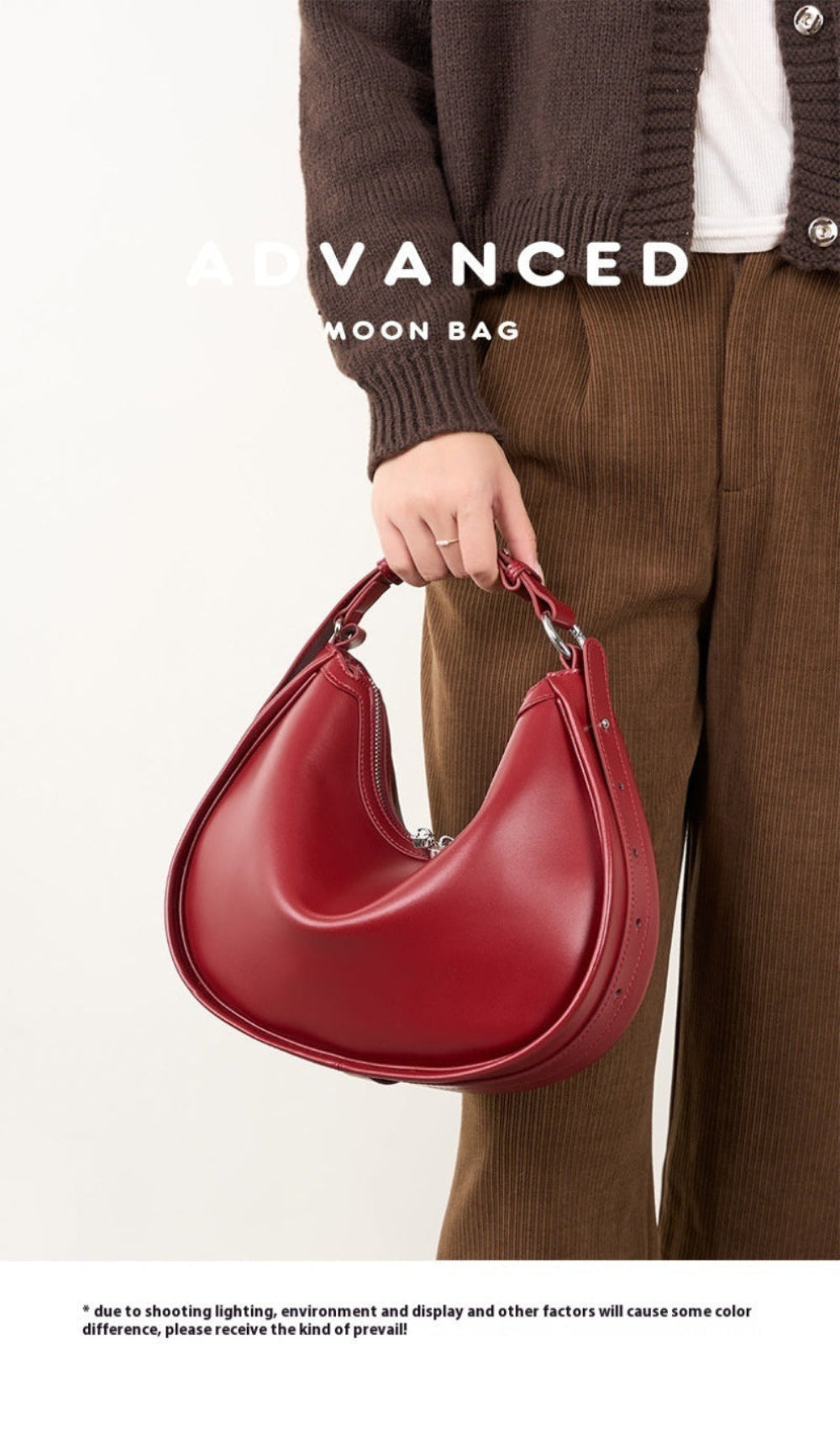 Genuine Leather Crossbody Bag for Women - Stylish Underarm Tote & Shoulder Bag - Perfect for Work, Travel & Everyday Use
