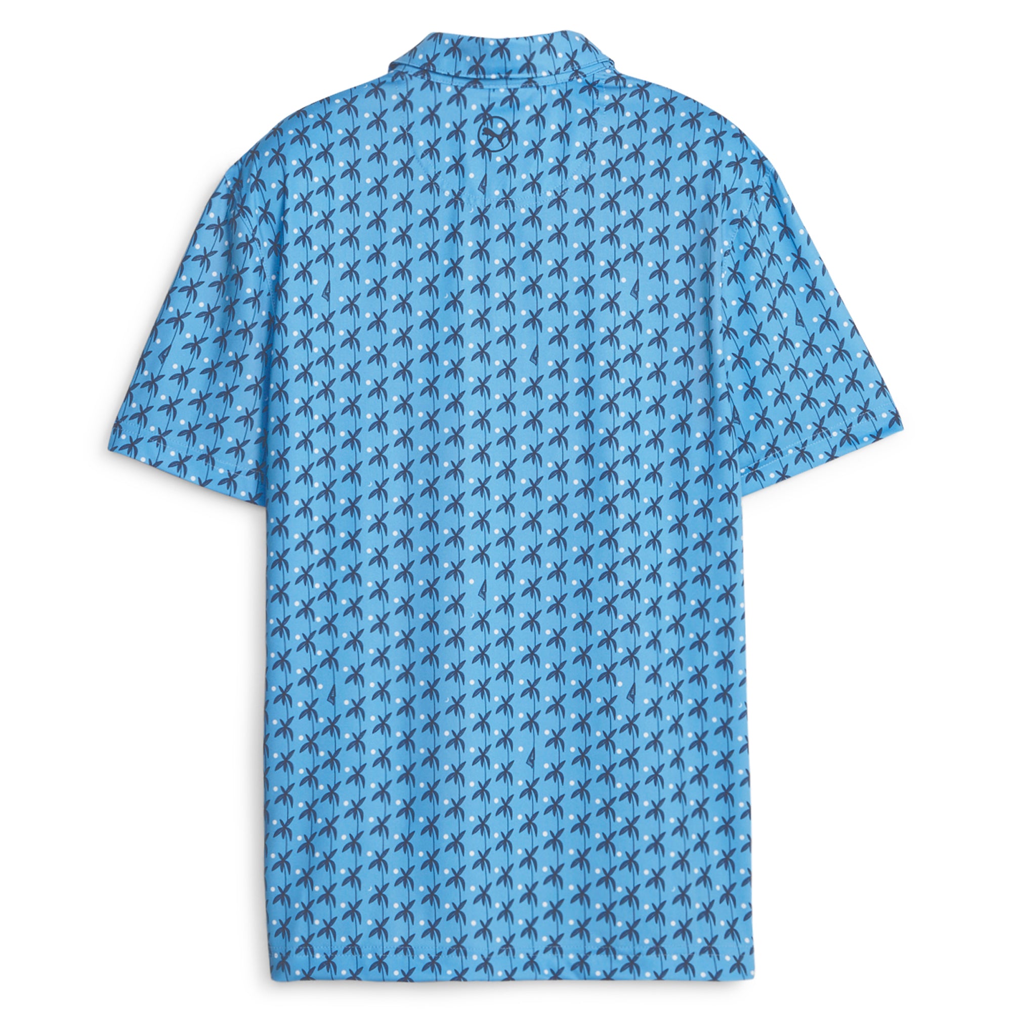Boys' MATTR Palms Golf Polo Shirt - Breathable & Moisture-Wicking Performance Top for Junior Golfers & Casual Wear