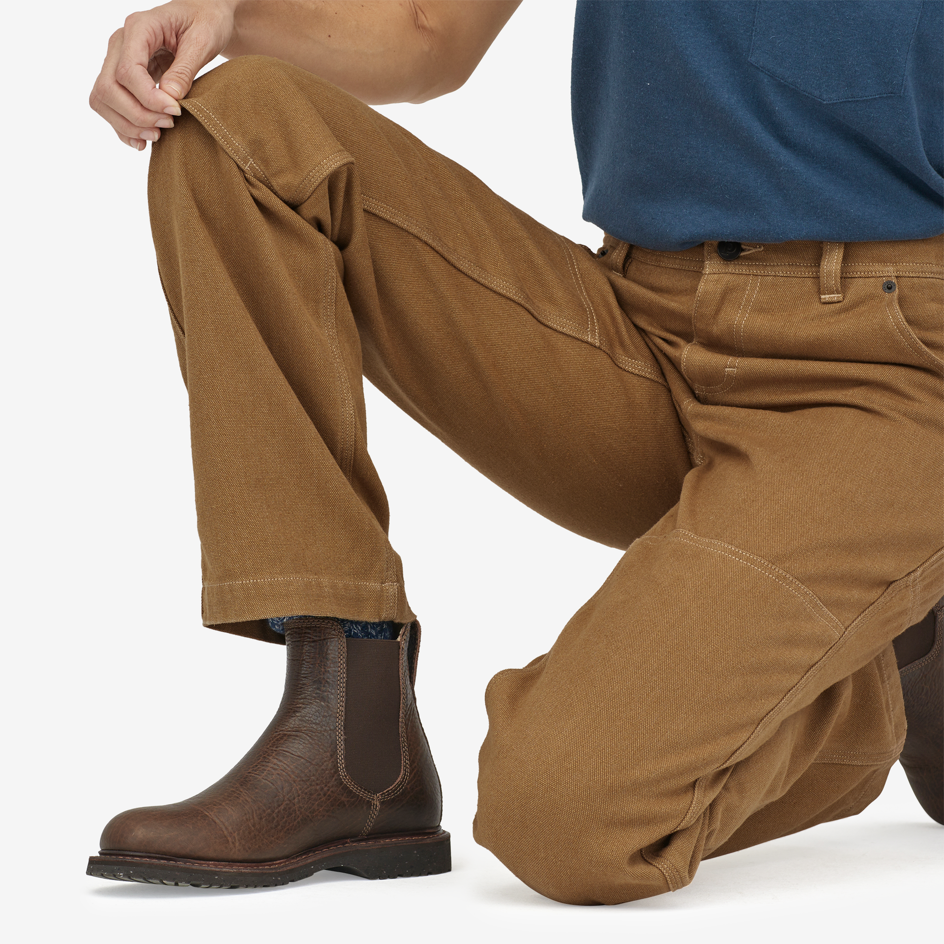 Iron Forge™ Women's Double Knee Work Pants - Durable Regular Fit for Construction, Landscaping & Outdoor Jobs