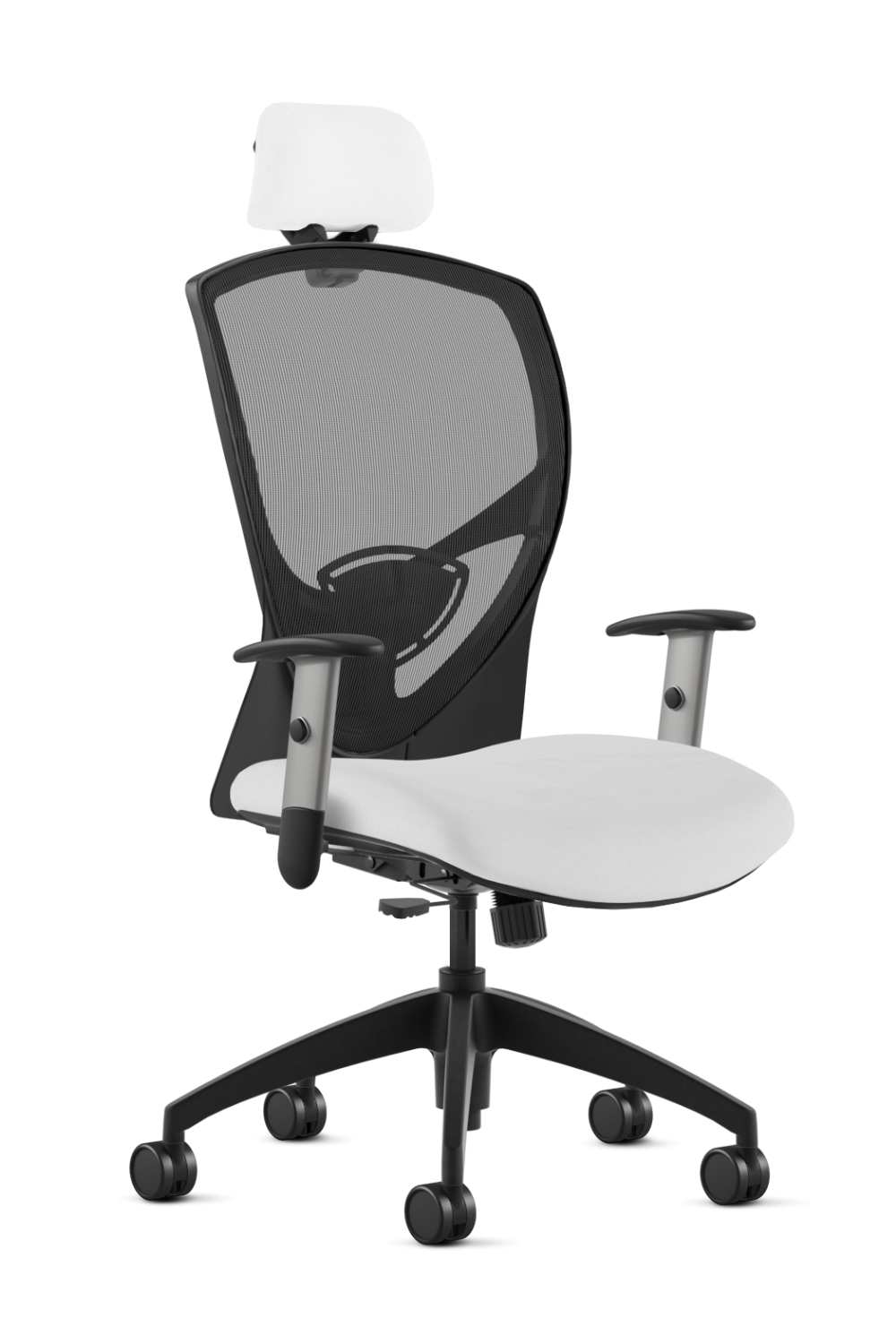 9 to 5 Theory 2180 High Back Ergonomic Office Chair with Adjustable Headrest & Seat Slider - Comfortable Task Chair for Long Hours Computer Work, Home Office & Gaming Setup