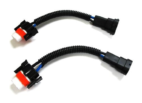 H11 & H8 Ceramic Wire Harness Sockets Adapters for Headlights & Fog Lamps - Durable Lighting Connectors for Cars, Trucks, SUVs & Off-Road Vehicles