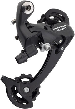 microSHIFT MarvoLT M46 8/9 Speed Long Cage Rear Derailleur - Black | High-Performance Bike Derailleur for Mountain & Road Bikes | Perfect for Trail Riding, Commuting & Gear Shifting