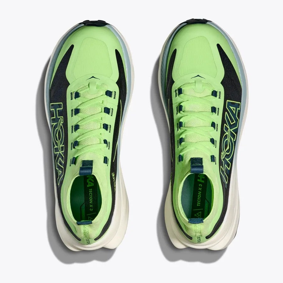 Hoka Tecton X 3 Men's Trail Running Shoes - Lightweight & Responsive for Mountain Hiking & Outdoor Adventures