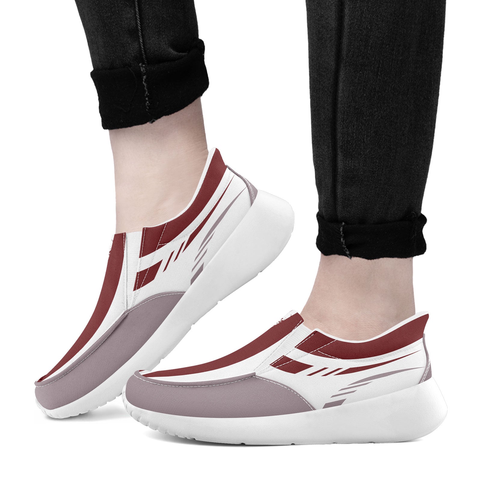 Custom Corporate Sneakers - Slip On Personalized Business Shoes for Men & Women - FN067 E023045 - Perfect for Office, Casual Wear & Corporate Gifts