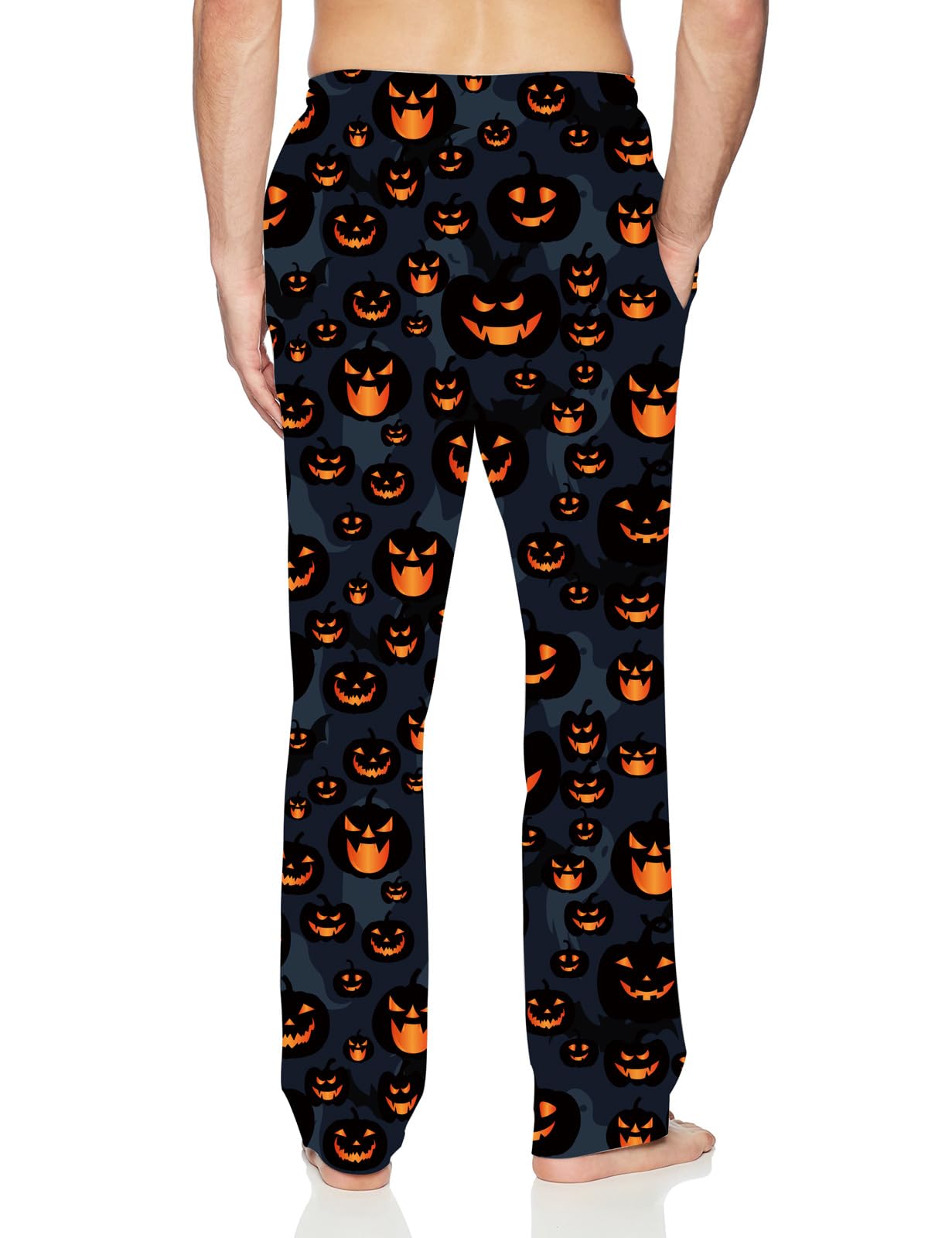 Vogseek Men's Christmas Pajama Pants - Festive Holiday Sleepwear with Pockets for Cozy Winter Nights & Family Gatherings