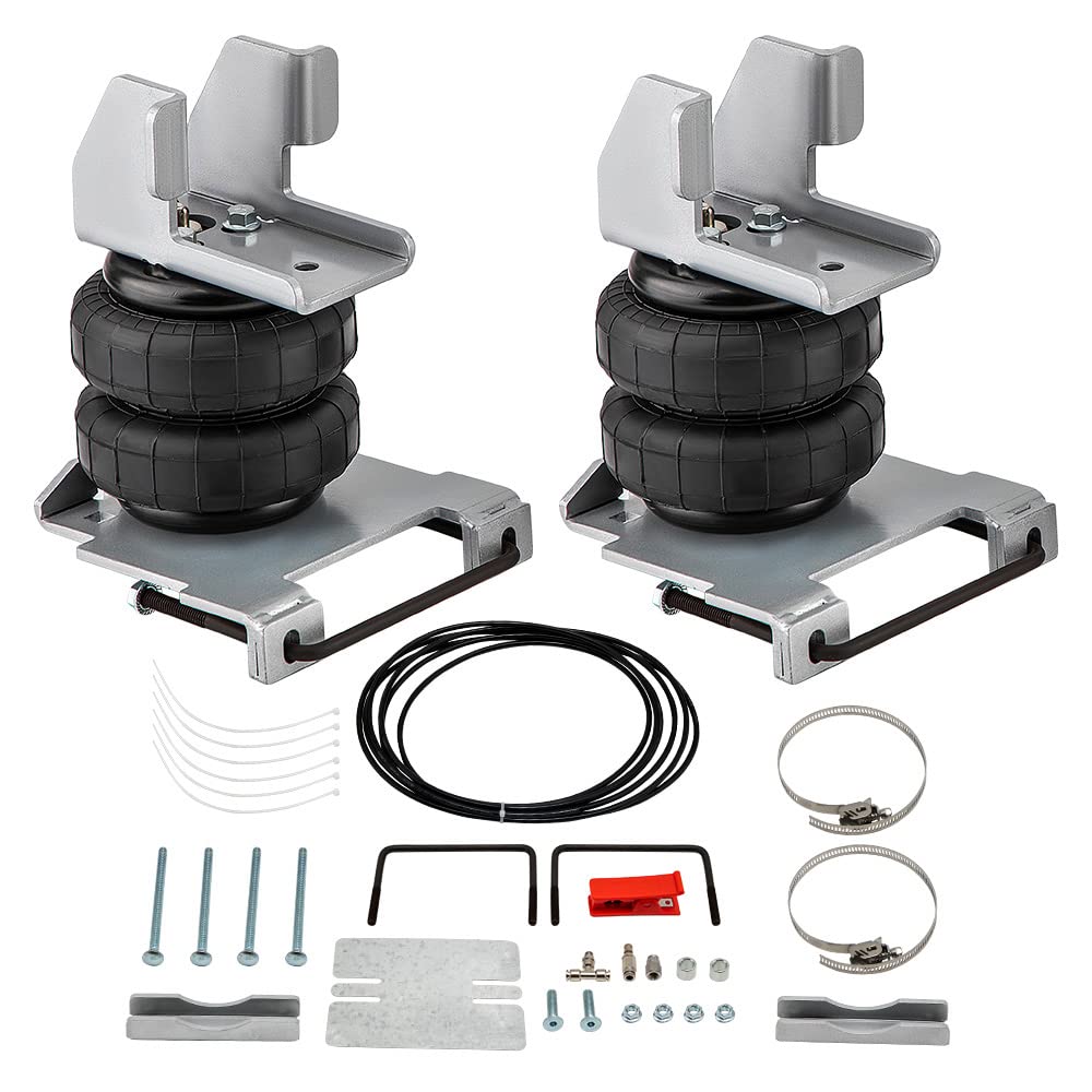 Heavy Duty Rear Air Suspension Bags Kit 5000lbs for 2007-2018 Chevrolet Silverado 1500 & GMC Sierra 1500 (2WD/4WD) - Truck Helper Spring Kit for Enhanced Load Support & Towing Capacity | Perfect for Hauling Trailers, Campers, and Heavy Cargo