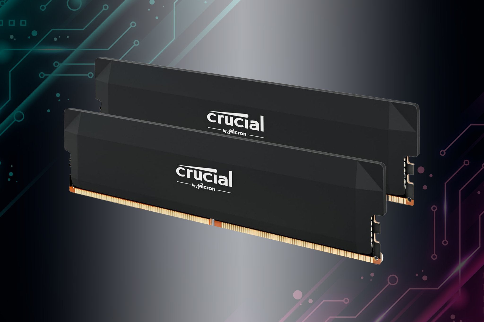 High-Performance DDR5 6000MHz 64GB (32GB x2) RAM Memory Kit - Non-RGB Desktop Computer Memory Upgrade for Gaming PCs, Workstations, and Content Creation