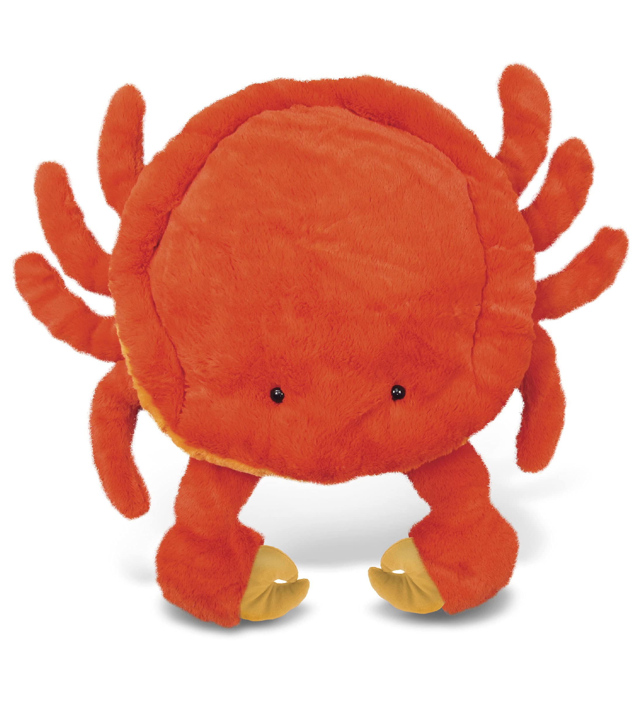 DolliBu 30 Inch Super Soft Red Crab Plush Stuffed Animal Pillow - Jumbo Hugging Toy for Kids & Toddlers, Cozy Nap Buddy & Floor Cushion - Perfect for Bedtime, Playtime & Nursery Decor