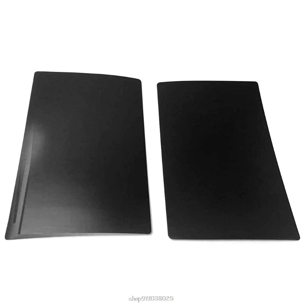 Tedaosa PS5 Console Cover - Anti-Scratch Dustproof Skin Shell Case Replacement Plate for Sony PlayStation 5 (Black) | Protective Gaming Accessories for PS5 Slim & Digital Edition | Perfect for Home Entertainment & Gaming Setups