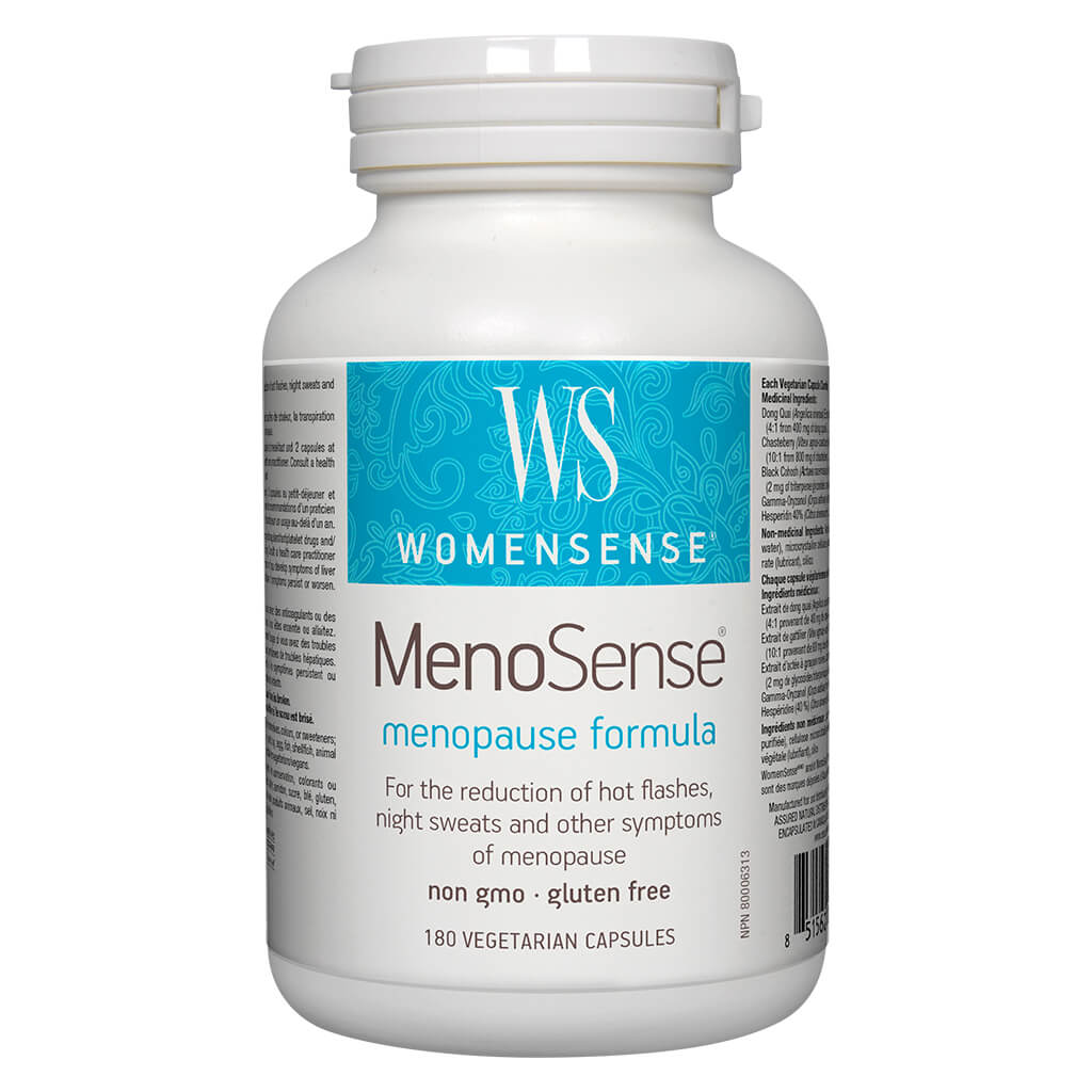 Menosense - Natural Menopause Relief Supplement for Women | Hot Flash & Night Sweat Support | Hormone Balance & Mood Enhancer | Perfect for Daily Wellness & Active Lifestyle