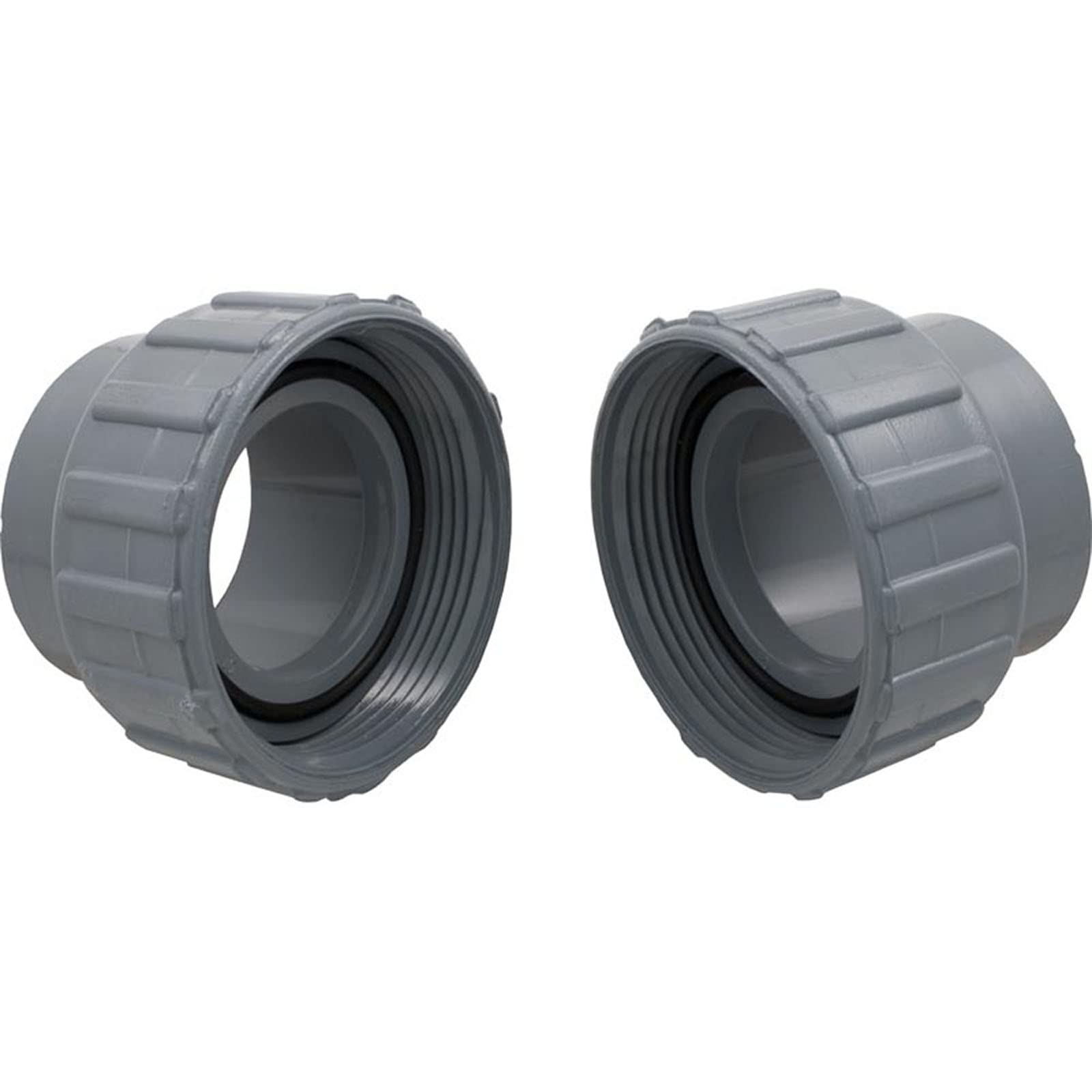 Raypak 2 Inch PVC Connector with 2 Nut Heater Flange Kit 006723F - Pool Heater Installation & Plumbing Repair Parts for Inground & Above Ground Pools - Durable Waterproof Fitting for Spa, Hot Tub Maintenance